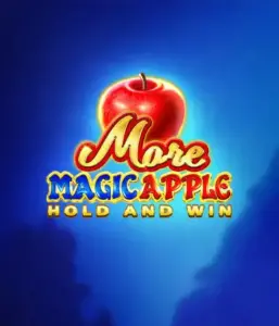 Step into the enchanting world of More Magic Apple Hold and Win Slot by 3 Oaks Gaming, showcasing a luminous red apple on a vivid blue background. This image portrays the enchanting theme with a touch of mystery. Ideal for fans of fantasy, the vibrant colors and attractive design make this slot stand out. 