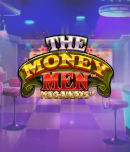 Immerse yourself the dynamic world of The Money Men Megaways slot by Pragmatic Play, featuring a vibrant logo with shining stars set against a lavish casino setting. This graphic conveys the energy and allure of high-stakes gambling with its stunning colors and design. Perfect for casino enthusiasts seeking Vegas-style excitement. 