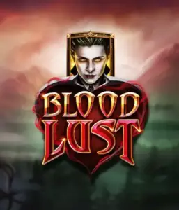 The captivating game interface of Blood Lust, showcasing elegant vampire icons against a mysterious nocturnal landscape. The visual emphasizes the slot's enthralling atmosphere, complemented with its distinctive features, appealing for those drawn to the allure of the undead.